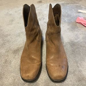 Jessica Simpson Leather Booties